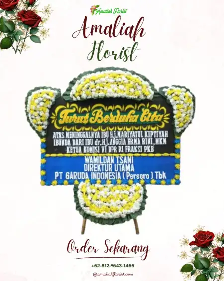 Papan Bunga Duka Tobekgodang